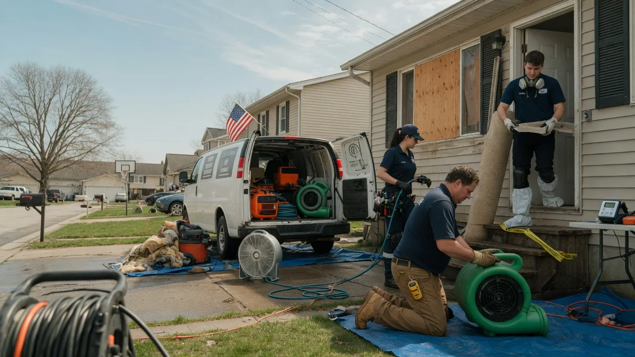 Water Damage Restoration in Armour, SD near me